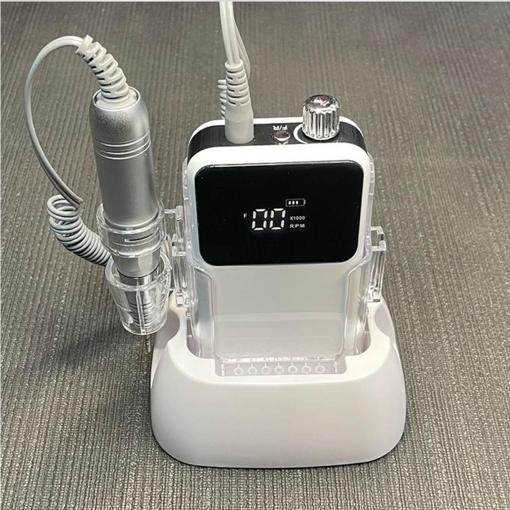 Portable and Desktop Cordless Nail Drill Machine